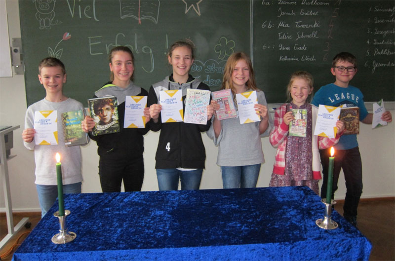 6a: Leonore Drotboom & Jonah Gräbel; 6b: Mia Turowski & Felix Schnell; 6c: Lara Giede & Katharina Wirch  